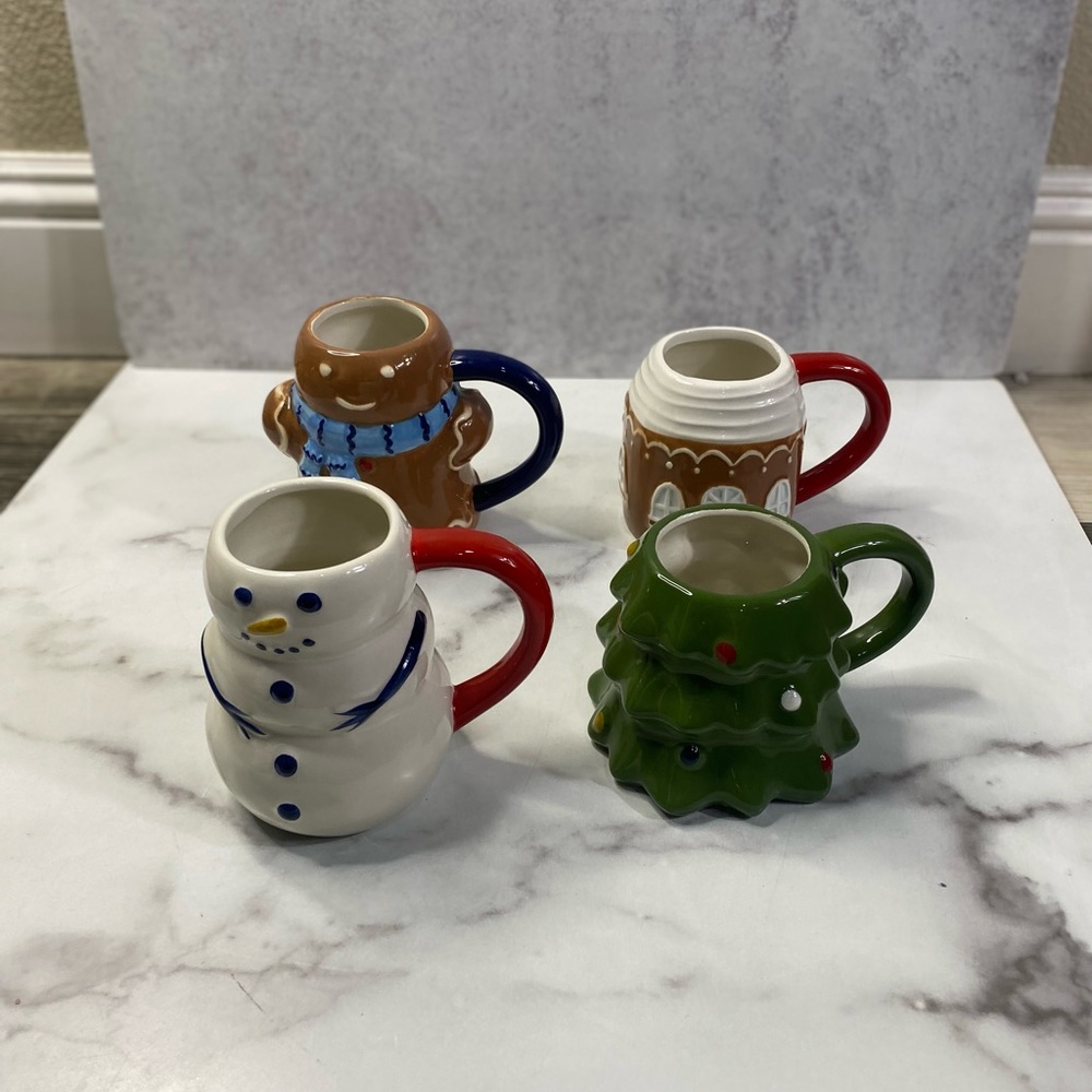 Target Threshold Christmas Assorted Mugs